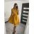 Šaty elegantní letní bez rukávu dámské (S/M/L ONE SIZE) ITALSKÁ MÓDA IM322SIMONE/DR světle modrá S/M/L