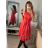 Šaty elegantní letní bez rukávu dámské (S/M/L ONE SIZE) ITALSKÁ MÓDA IM322SIMONE/DR světle modrá S/M/L