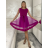 Šaty elegantní letní bez rukávu dámské (S/M/L ONE SIZE) ITALSKÁ MÓDA IM322SIMONE/DR světle modrá S/M/L