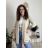 Cardigan 3/4 dlouhý rukáv dámský JANET (S/M/L ONE SIZE) ITALSKÁ MÓDA IMD26041