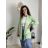 Cardigan 3/4 dlouhý rukáv dámský JANET (S/M/L ONE SIZE) ITALSKÁ MÓDA IMD26041