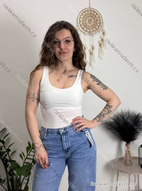 Tielko na ramienka dámske (S/M ONE SIZE) TALIANSKA MÓDA IMD24086 biela S / M