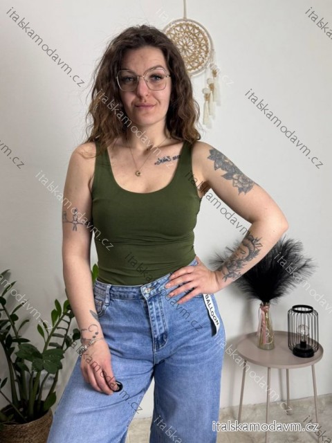 Tielko na ramienka dámske (S/M ONE SIZE) TALIANSKA MÓDA IMD24086/DUR khaki S/M/L