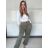 Tepláky/Kalhoty elegantné oversize dlhé dámske (S/M/L ONE SIZE) TALIANSKA MÓDA IMD26003/DUR S/M/L vínová