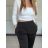 Tepláky/Kalhoty elegantné oversize dlhé dámske (S/M/L ONE SIZE) TALIANSKA MÓDA IMD26003/DUR S/M/L vínová