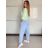 Tepláky/Kalhoty elegantní oversize dlouhé dámské (S/M/L ONE SIZE) ITALSKÁ MÓDA IMD26003