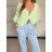 Tepláky/Kalhoty elegantní oversize dlouhé dámské (S/M/L ONE SIZE) ITALSKÁ MÓDA IMD26003
