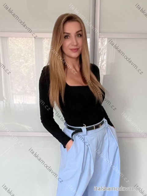 Tričko dlouhý rukáv dámské (S/M ONE SIZE) ITALSKÁ MÓDA IMPLP2576010058/DU