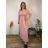 Šaty dlhé elegantný letný krátky rukáv dámske nadrozmer ASTRA (42/44/46 ONE SIZE) TALIANSKA MÓDA IM425422