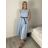 Šaty dlhé elegantné bez rukávov dámske (S/M ONE SIZE) TALIANSKA MÓDA IMPDY25MDUE24796/DUR -   čierna
 -   S/M/L
