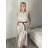 Šaty dlhé elegantné bez rukávov dámske (S/M ONE SIZE) TALIANSKA MÓDA IMPDY25MDUE24796/DUR -   čierna
 -   S/M/L
