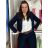 Sako dlouhý rukáv dámské (S/M ONE SIZE) ITALSKÁ MÓDA IMPLP2386440090