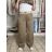 Souprava tunika oversize krátký rukáv a Kalhoty dámské LOTA (S/M/L/XL ONE SIZE) ITALSKÁ MÓDA IMD2612131/DU S/M/L/XL Černá