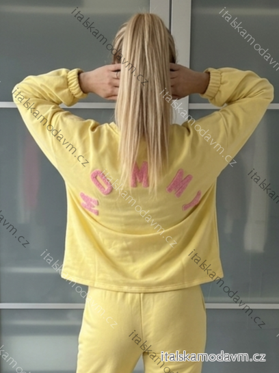 Mikina oversize dámská  MOMMY (S/M/L/XL/XXL ONE SIZE) ITALSKÁ MÓDA IMWBA26MOMMY/DUR