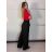 Súprava elegantný sako a nohavice dámske (S-L ONE SIZE) TALIANSKA MÓDA IMPLU252763-2/DUR S čierna