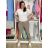 Kalhoty strečové dámské LUCIA (S/M/L ONE SIZE) ITALSKÁ MÓDA IM52600001