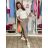 Kalhoty strečové dámské LUCIA (S/M/L ONE SIZE) ITALSKÁ MÓDA IM52600001