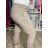 Kalhoty strečové dámské LUCIA (S/M/L ONE SIZE) ITALSKÁ MÓDA IM52600001