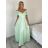 Šaty dlhé spoločenské krátký rukáv dámske TRIXIE (S/M/L ONE SIZE) TALIANSKA MÓDA IMM26M46391