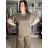 Súprava tunika oversize krátký rukáv a Kalhoty dámske LOTA (S/M/L/XL ONE SIZE) TALIANSKA MÓDA IMD2612131