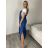 Šaty voľnočasové oversize a tričko s krátkým rukávem dámske LUISA  (S/M/L ONE SIZE) TALIANSKA MÓDA IMSM26000356