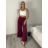 Kalhoty máslové dlouhé elegantní dámské BRITA (S/M/L ONE SIZE) ITALSKÁ MÓDA IM4260023/DU