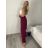 Kalhoty máslové dlouhé elegantní dámské BRITA (S/M/L ONE SIZE) ITALSKÁ MÓDA IM4260023/DU