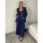 Sako dlhý rukáv dámske FERA (S/M/L ONE SIZE) TALIANSKA MÓDA IMPDY2624738/DU S/M/L tmavo modrá