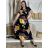 Šaty dlhé letné krátky rukáv dámske (VESNA S/M/L ONE SIZE) TALIANSKA MóDA IM3251111-1/DUR