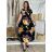 Šaty dlhé letné krátky rukáv dámske (VESNA S/M/L ONE SIZE) TALIANSKA MóDA IM3251111-1/DUR