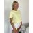 Tričko krátký rukáv dámské KARLA (S/M/L ONE SIZE) ITALSKÁ MÓDA IMPDY26YT001/DUR S/M/L Černá