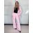 Sako dlouhý rukáv dámské (S/M/L ONE SIZE) ITALSKÁ MÓDA IMPLP2322020014/DU S/M/L růžová světlá