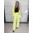 Kalhoty dlouhé elegantní dámské (S/M ONE SIZE) ITALSKÁ MÓDA IMPLP2437150090/DU -   biela -   S / M