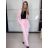 Kalhoty dlouhé elegantní dámské (S/M ONE SIZE) ITALSKÁ MÓDA IMPLP2437150090/DU -   biela -   S / M