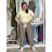 Nohavice outdoorové s opaskom dámske (S/M/L ONE SIZE) TALIANSKA MÓDA IM426111451/DUR S/M/L tmavo béžová