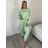 Souprava tepláková mikina a kalhoty dlouhé dámské MEDA (S/M/L ONE SIZE) ITALSKÁ MÓDA IMWB260003/DUR S/M/L béžová