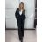 Komplet elegantní sako a kalhoty dámské KLARISA (S/M/L ONE SIZE) ITALSKÁ MÓDA IMPLP266377/DUR S/M/L žlutá