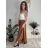 Nohavice letné háremky dlhé dámske (S/M/L ONE SIZE) TALIANSKA MÓDA IMD24199/DUR -   biela -   S / M