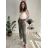 Kalhoty máslové s páskem dámské (S/M/L ONE SIZE) ITALSKÁ MÓDA IMD25223