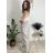 Nohavice dlhé elegantní dámske JITKA (S/M/L ONE SIZE) TALIANSKA MÓDA IM426070/DU tmavě hnědá S/M/L
