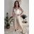 Kalhoty letní zavinovací dlouhé oversize dámské GINIE (S/M/L ONE SIZE) ITALSKÁ MÓDA IMD24250