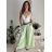 Kalhoty dlouhé elegantní oversize s páskem dámské (S/M/L ONE SIZE) ITALSKÁ MÓDA IMSM26005