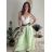 Kalhoty dlouhé elegantní oversize s páskem dámské (S/M/L ONE SIZE) ITALSKÁ MÓDA IMSM26005