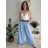 Kalhoty dlouhé elegantní oversize s páskem dámské (S/M/L ONE SIZE) ITALSKÁ MÓDA IMSM26005