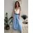 Kalhoty dlouhé elegantní oversize s páskem dámské (S/M/L ONE SIZE) ITALSKÁ MÓDA IMSM26005