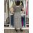 Šaty dlouhé letní krátky rukáv dámske DEISA (S/M/L ONE SIZE) TALIANSKA MÓDA IMSM26000325/DUR S/M/L tmavo staroružová