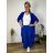 Cardigan letní 3/4 dlouhý rukáv dámský nadrozměr VESUNA (48/50/52 ONE SIZE) ITALSKÁ MÓDA IM425415