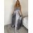 Šaty dlhé letné na ramienka dámske (XS/S/M ONE SIZE) TALIANSKA MÓDA IMPBB24B24780/DUR červená XS/S/M