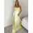 Šaty dlhé letné na ramienka dámske (XS/S/M ONE SIZE) TALIANSKA MÓDA IMPBB24B24780/DUR červená XS/S/M