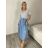 Šaty volnočasové krátký rukáv dámské PARMA (S/M/L ONE SIZE) ITALSKÁ MÓDA IMSM26001235